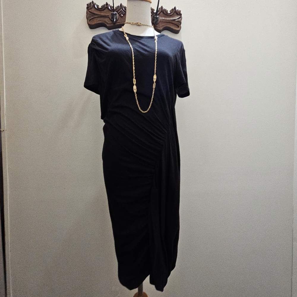 Theory Cotton little black dress